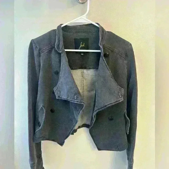 jack Jackets & Blazers - Woman's dark grey jacket size large made by Jack